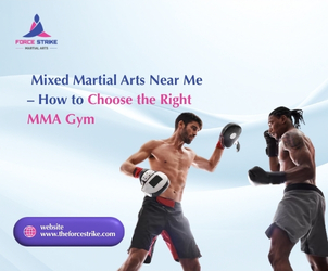 Mixed martial arts training session in an MMA gym with professional coaching and fitness training